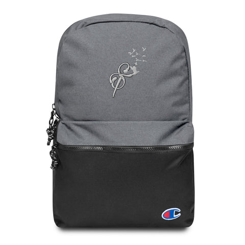 Static Trauma X Champion Embroidered Backpack