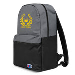 Static Trauma X Champion Embroidered Backpack