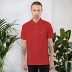 Fly Away Embroidered Polo Shirt