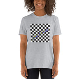 Checker Short-Sleeve Unisex T-Shirt