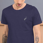 Embroidered Fly Away Short-Sleeve Unisex T-Shirt