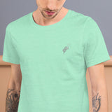 Embroidered Fly Away Short-Sleeve Unisex T-Shirt