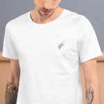 Embroidered Fly Away Short-Sleeve Unisex T-Shirt