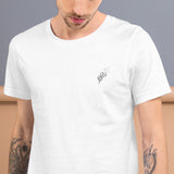 Embroidered Fly Away Short-Sleeve Unisex T-Shirt