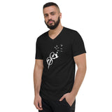 Fly Away Unisex Short Sleeve V-Neck T-Shirt