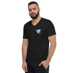 Heart Breaker Unisex Short Sleeve V-Neck T-Shirt