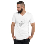 Fly Away Unisex Short Sleeve V-Neck T-Shirt