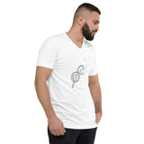 Fly Away Unisex Short Sleeve V-Neck T-Shirt