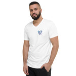 Heart Breaker Unisex Short Sleeve V-Neck T-Shirt